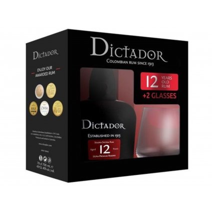 dictador 12 sklo