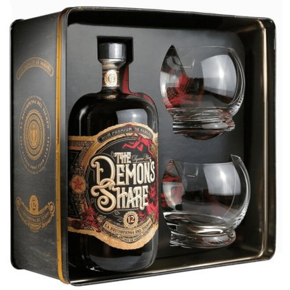 the demon's share 12 years old + 2 sklenice optimized