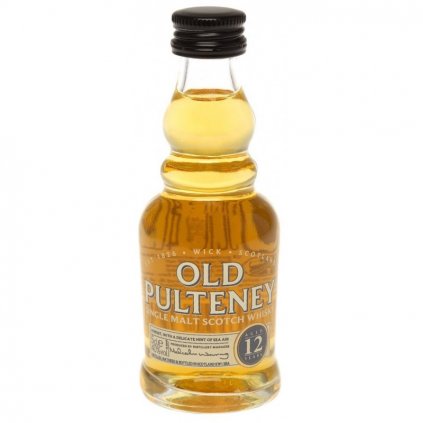 old pulteney whisky 12 let 0 05l