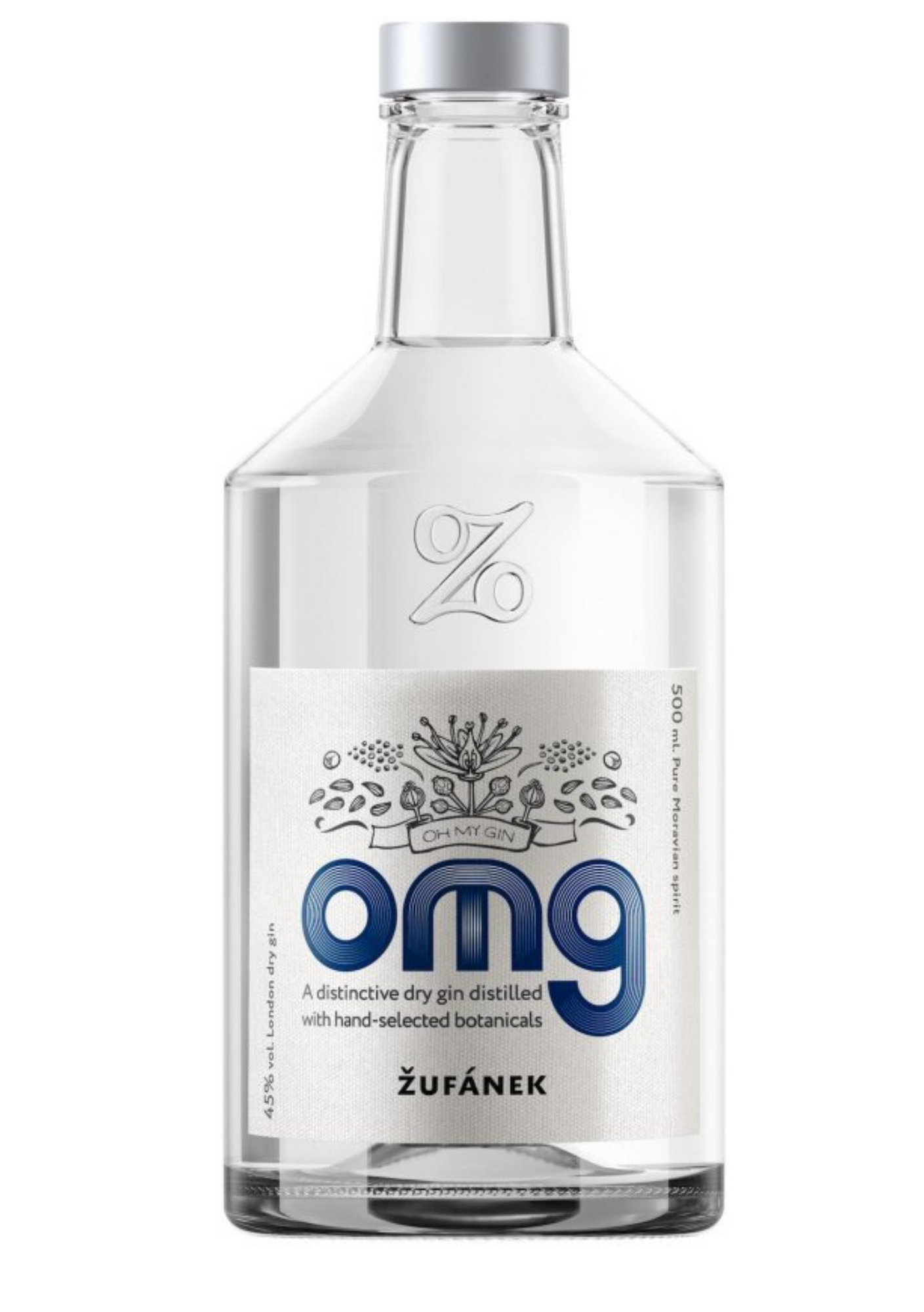 Gin OMG Žufánek 0,5l 45%