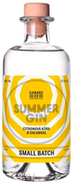 Garage 22 Garage Summer Gin 42% 0,5 l (holá láhev)