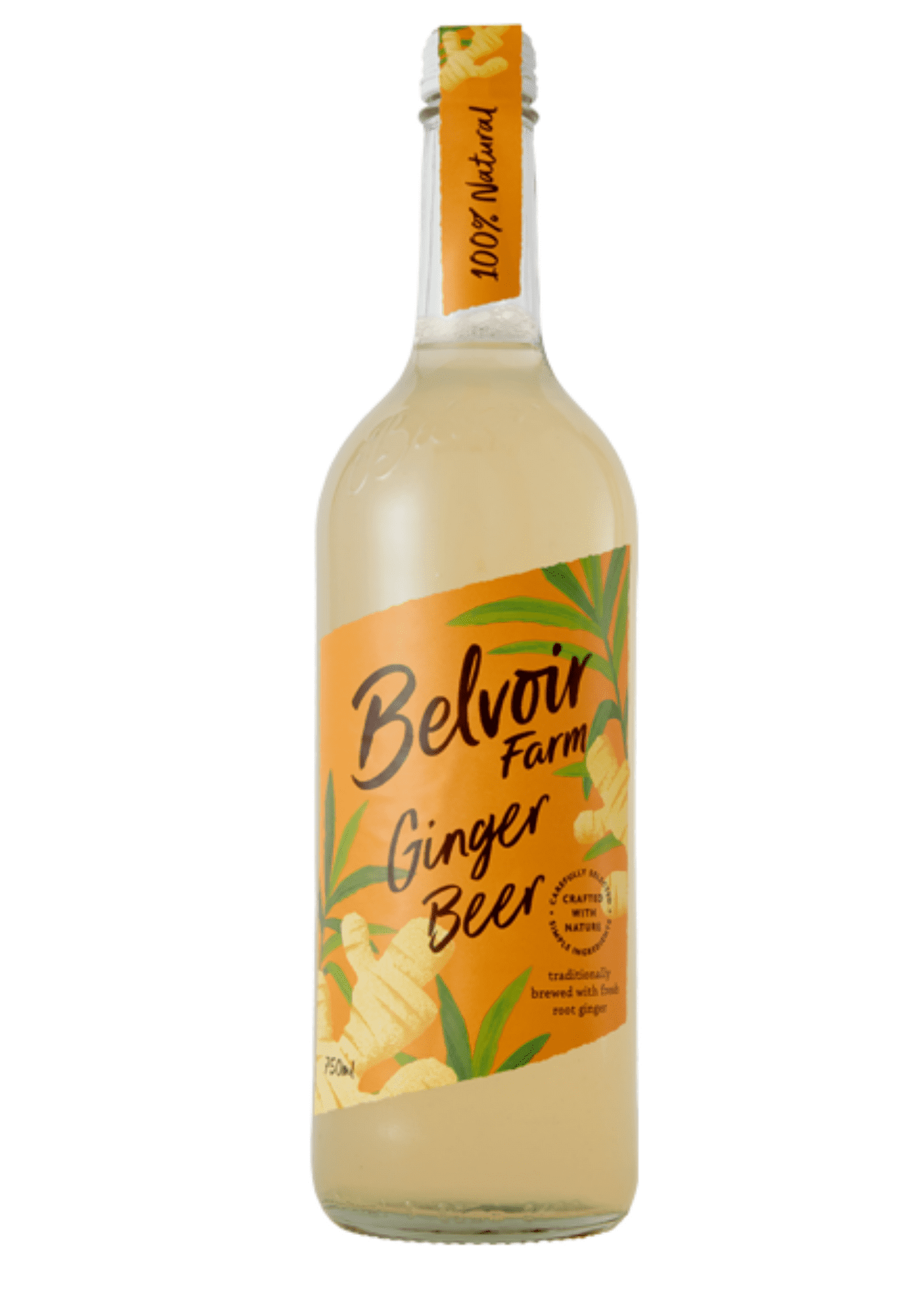 Belvoir Farm Drinks Organic Ginger Beer 750 ml