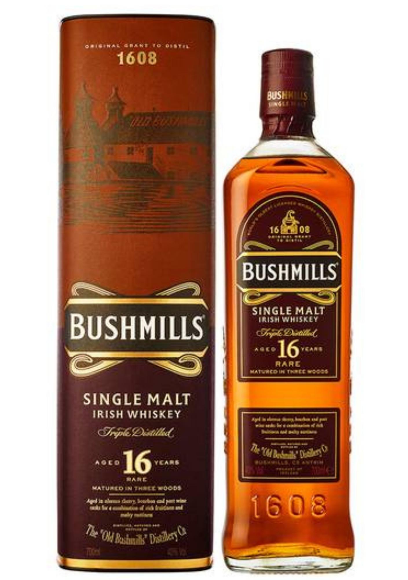 Bushmills 16yo Single Malt 40% 0,7 l (tuba)
