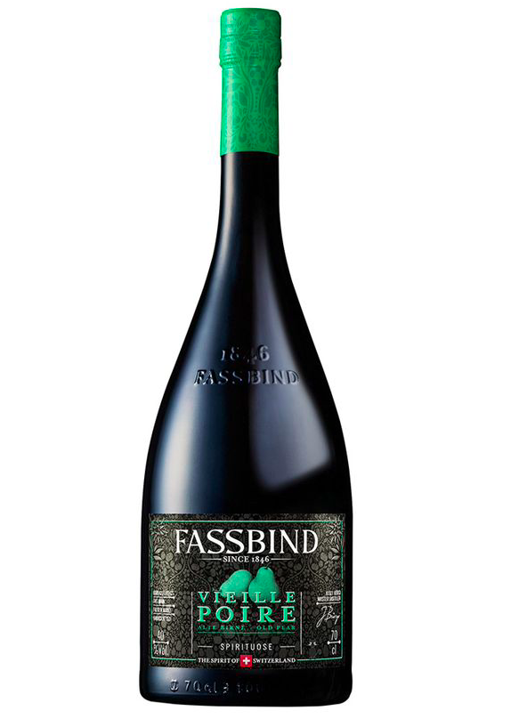 Fassbind Vieille Poire - Stařená Hruška 40% 0,7 l (holá láhev)