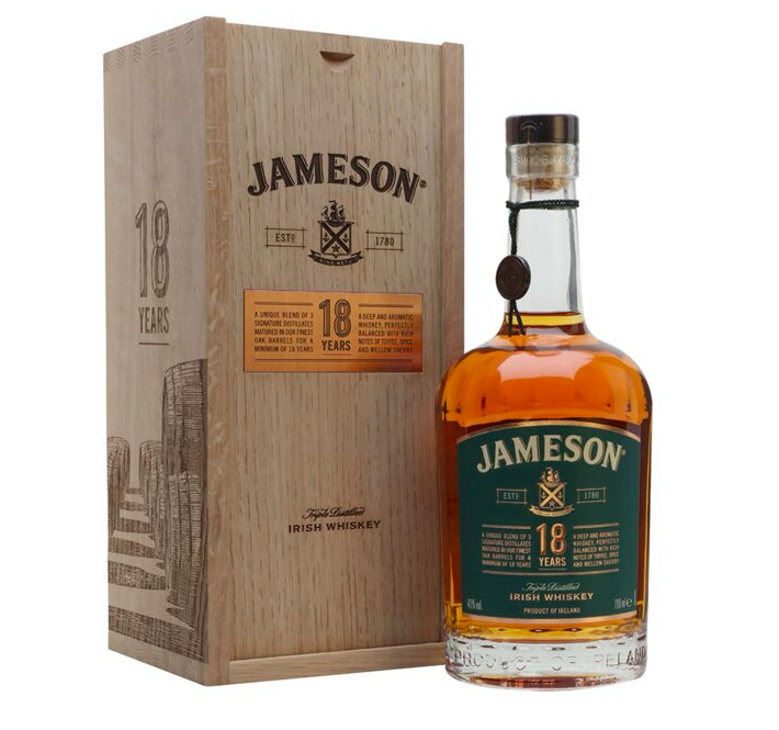 Jameson Irish Whiskey 18 yo 40% 0,7 l (dárkové balení)