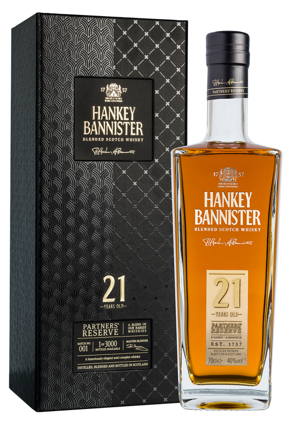 Hankey Bannister 21 yo Partners’ Reserve 40% 0,7 l (kazeta)