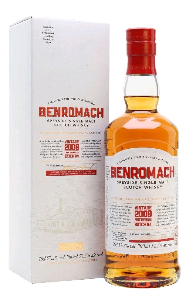 Benromach Vintage Cask Strength 2009 57,2% 0,7 l (karton)