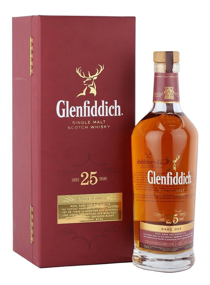 Glenfiddich Aged 25 Years 43% 0,7 l (kazeta)