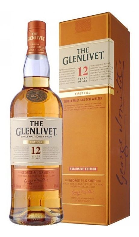 The Glenlivet 12 Years of Age First Fill 40% 0,7 l (karton)