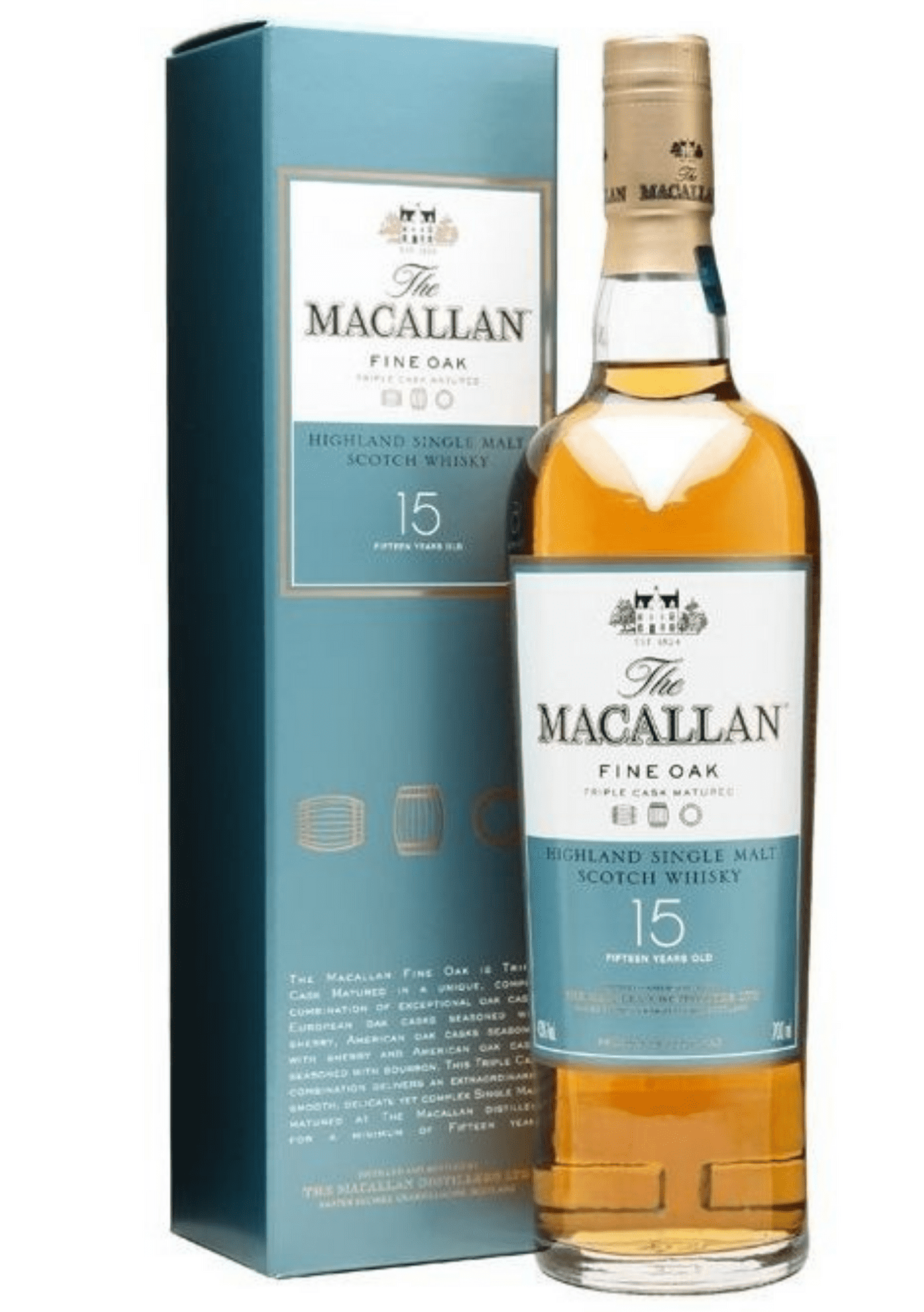 Macallan 15 Years Old Fine Oak 40% 0,7 l (karton)