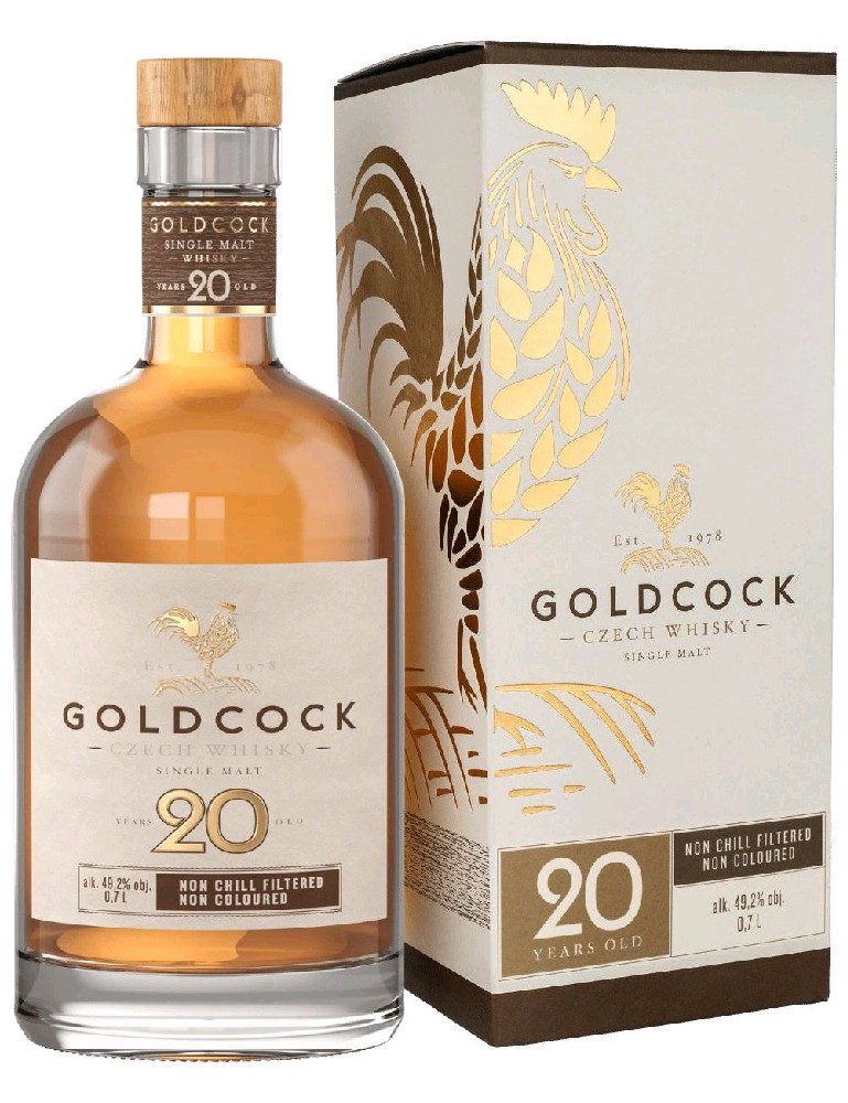 Gold Cock 20 Years Old 49,2% 0,7 l (karton)