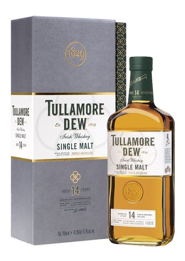 Tullamore D.E.W. Aged 14 Years 41,3% 0,7 l (karton)