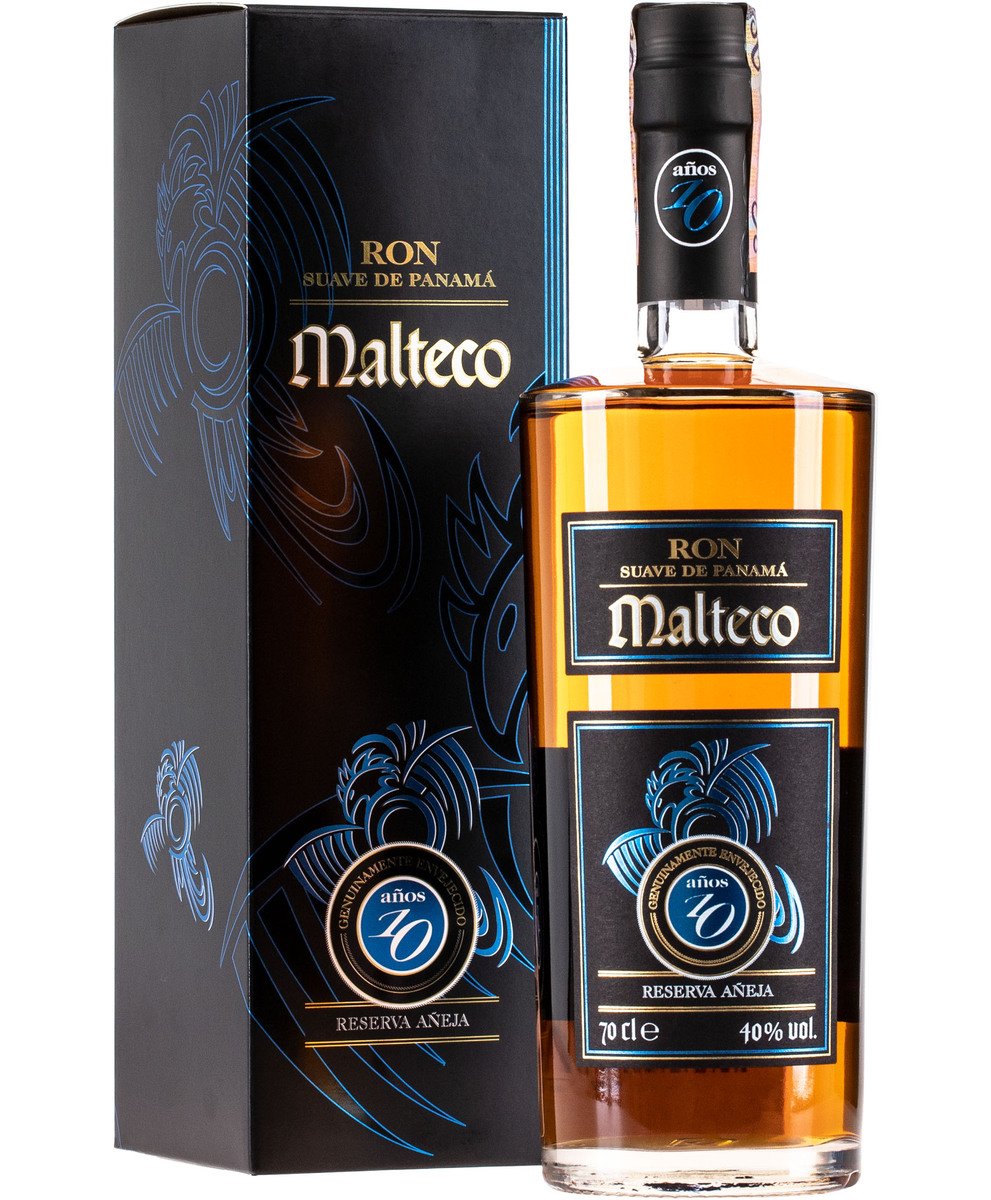 Malteco Reserva Aňeja 10 años 40% 0,7 l (karton)