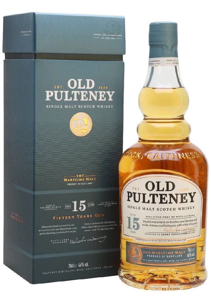 Old Pulteney 15 yo 46% 0,7 l (karton)