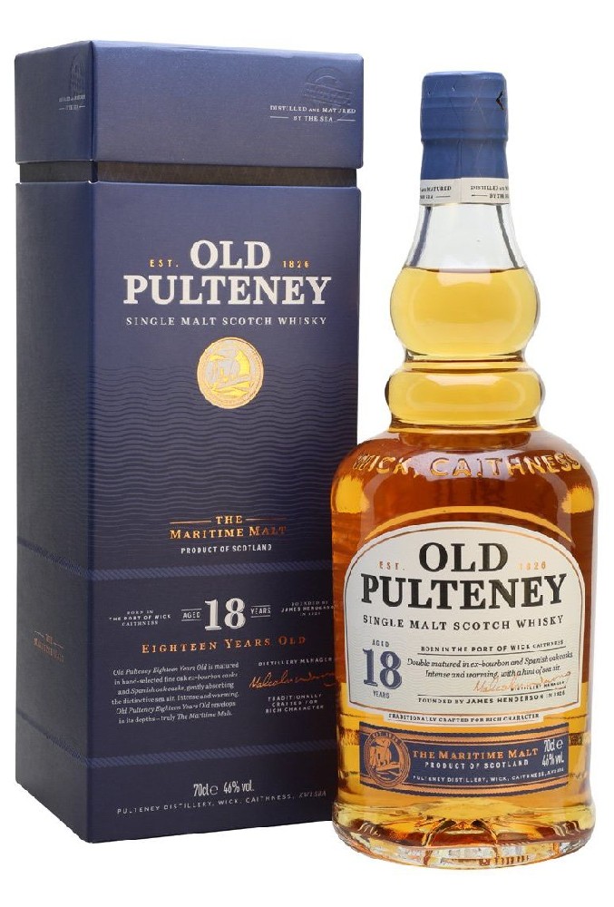 Old Pulteney 18 yo 46% 0,7 l (karton)
