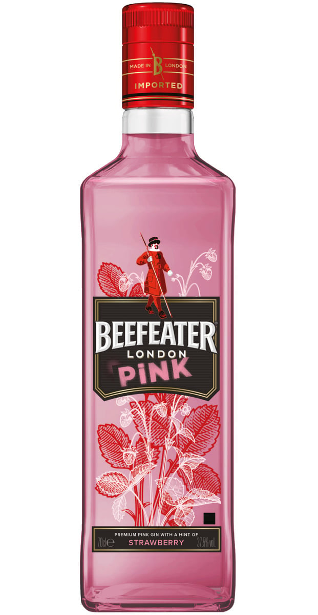 Beefeater Pink Gin 37,5% 0,7 l (holá láhev)