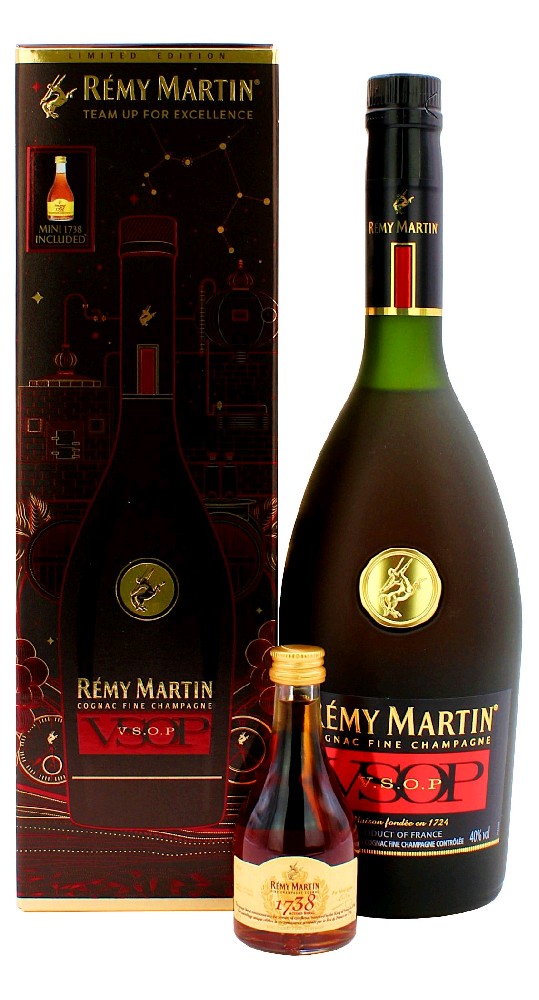 Rémy Martin VSOP 0,7l 40% + min. 1738 (dárkové balení)