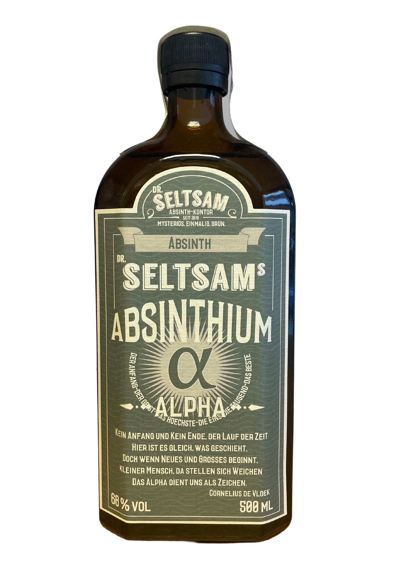 Dr. Seltsam Absinthium 68% 0,5 l (holá láhev)