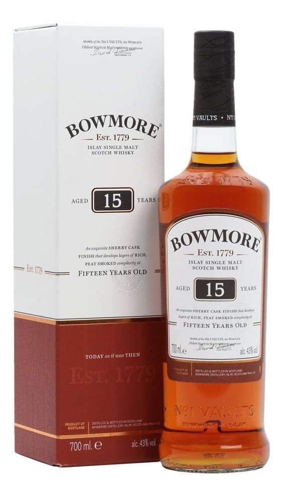 Bowmore Sherry Cask Aged 15 Years 43% 0,7 l (karton)