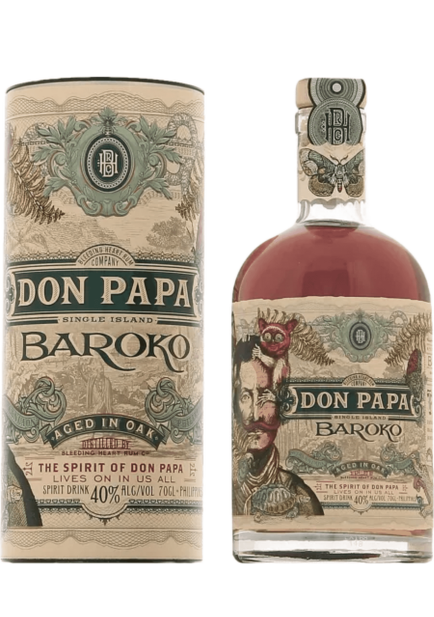 Don Papa Baroko 0,7l 40% (tuba)