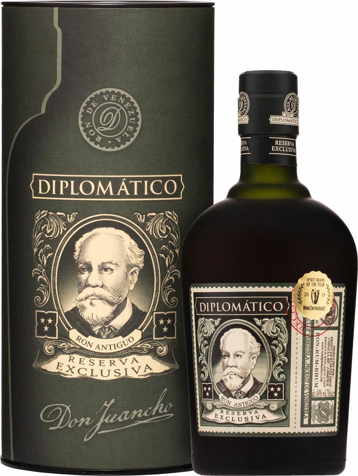 Diplomatico Diplomático Reserva Exclusiva (0,7l) v dárkové tubě