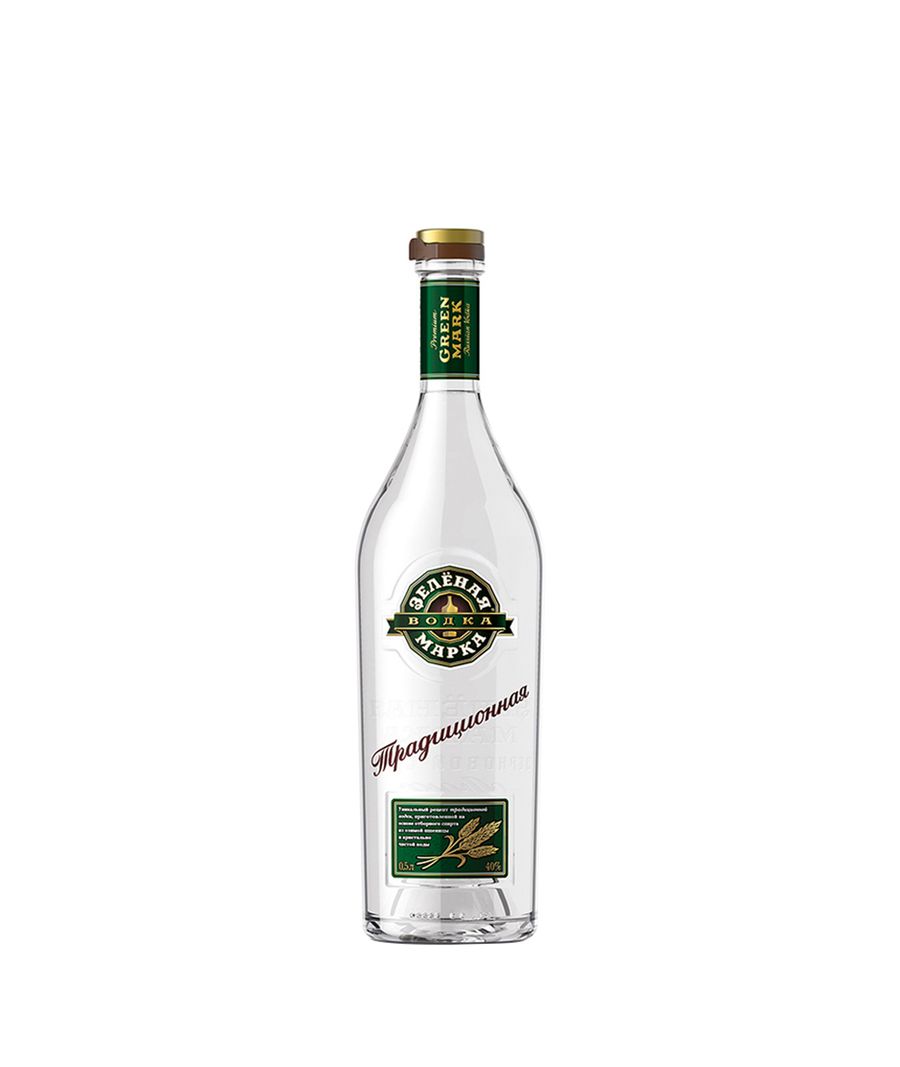 Zelyonaya Marka Tradicionnaya 40% 0,5 l (holá láhev)