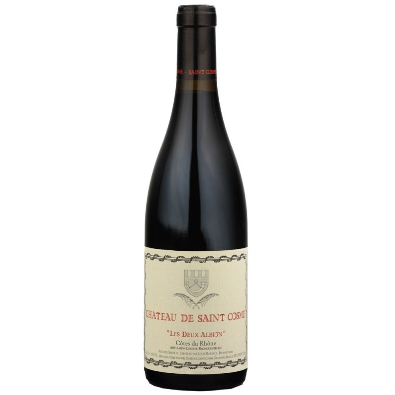 Château de Saint Cosme Côtes du Rhone Les Deux Albion 2021 BIO