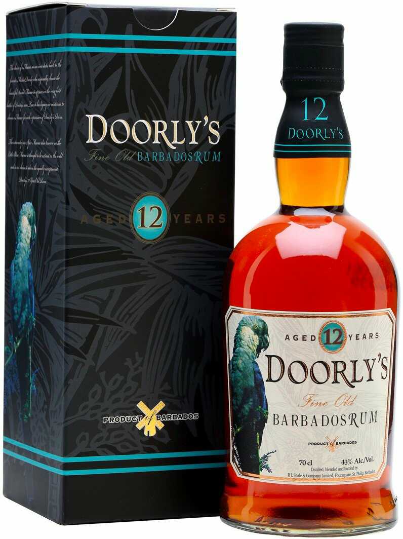 Doorly's 12 letý 43% 0,7l (dárkové balení kazeta)