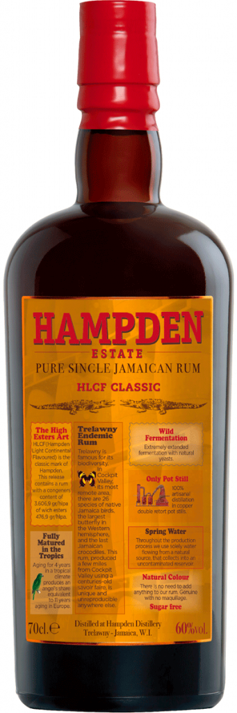 Hampden Estate HLCF Classic Overproof 60% 0,7 l