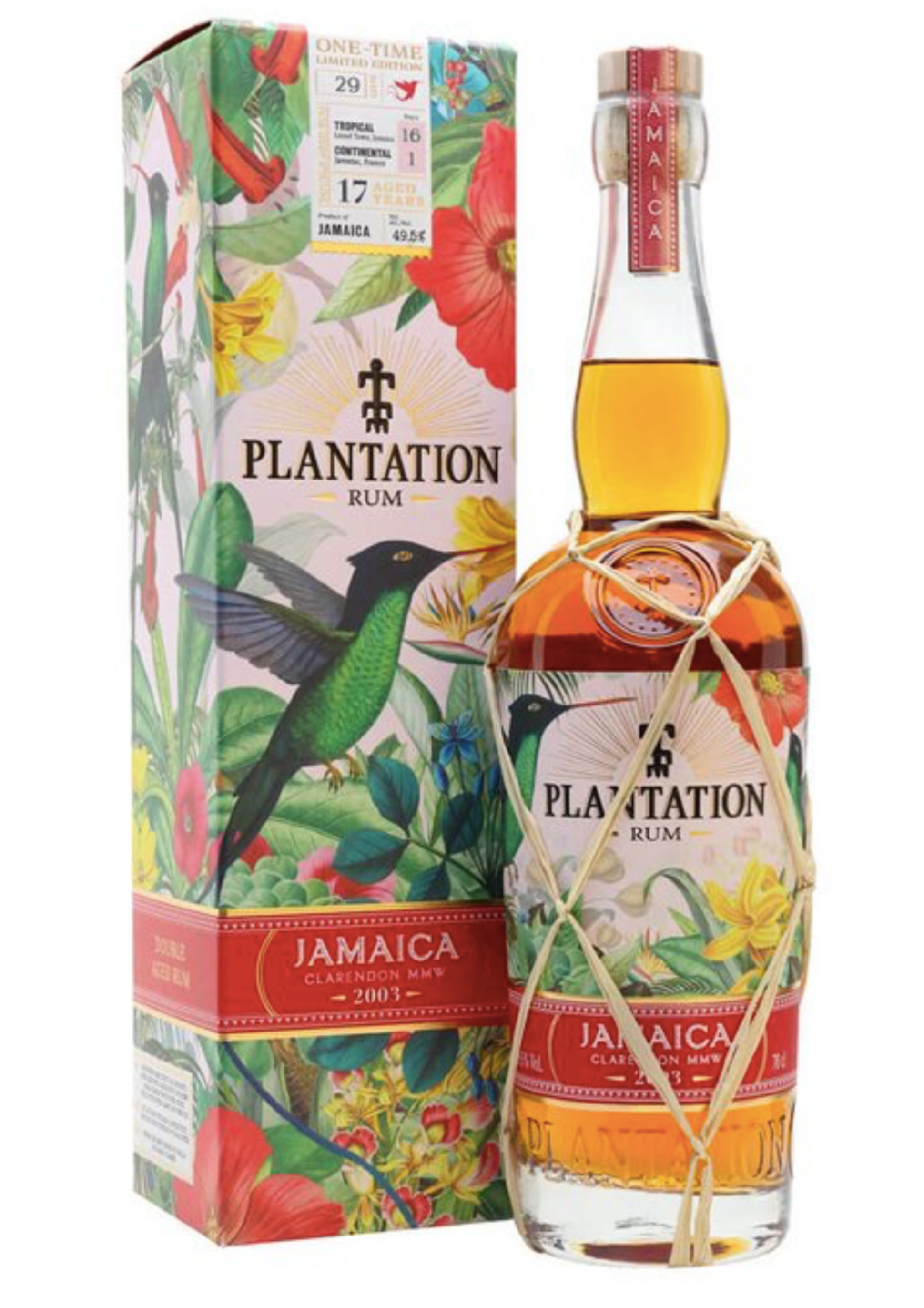 Plantation Jamaica 2003 Vintage 49,5% 0,7 l (karton)
