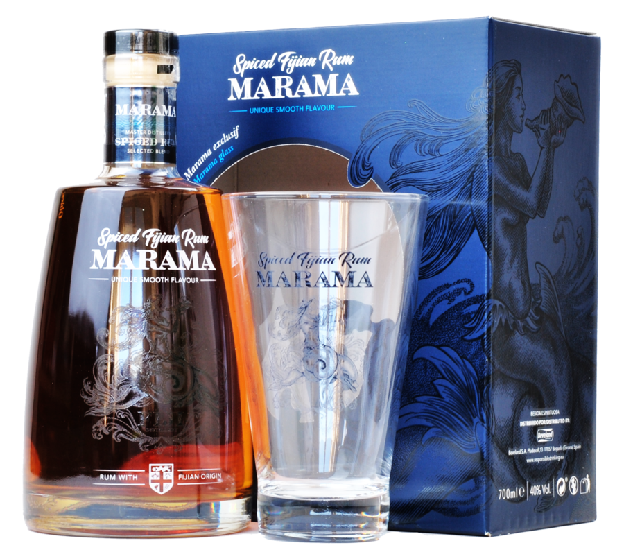 Marama Original se skleničkou 40% 0,7 l (kazeta)