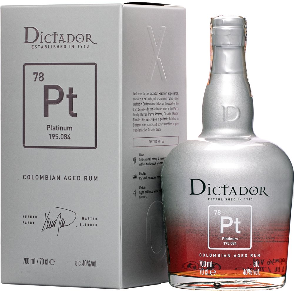 Dictador Platinum 40% 0,7 l