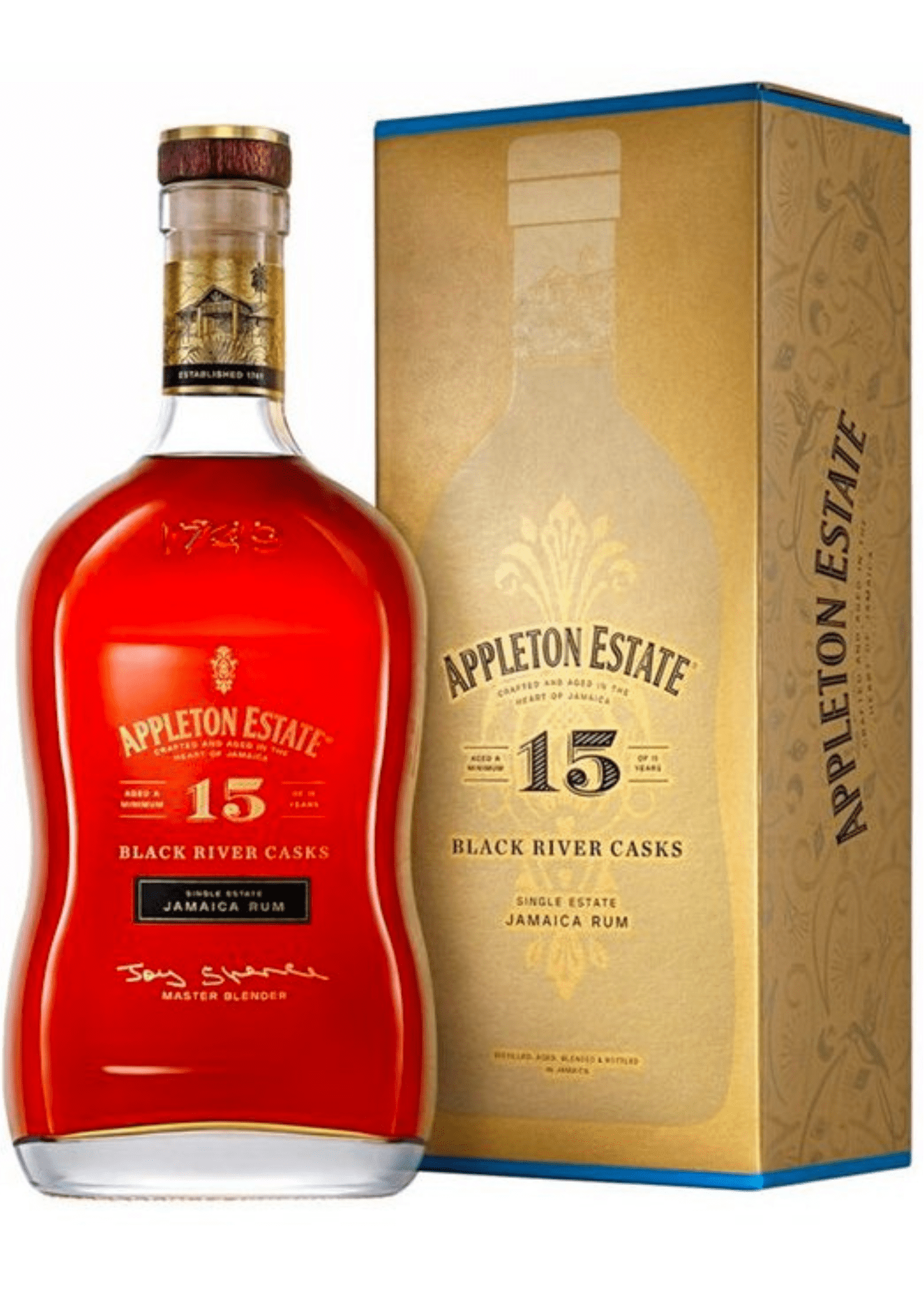 Appleton 15 Y.O. Black River Casks 0,7l 43% Dárkové balení