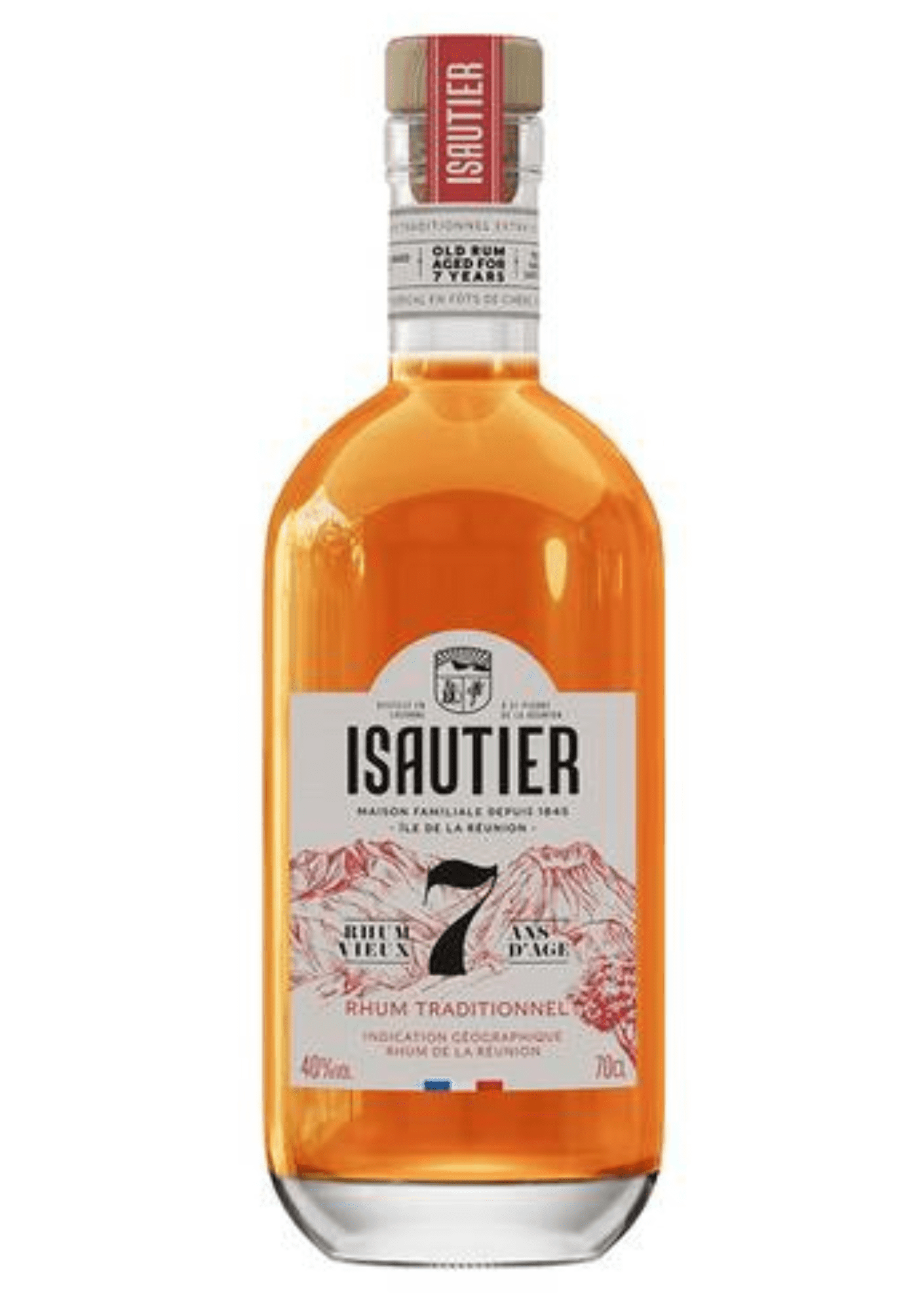 Isautier Rhum Vieux 7 Ans D'Age 40% 0,7 l