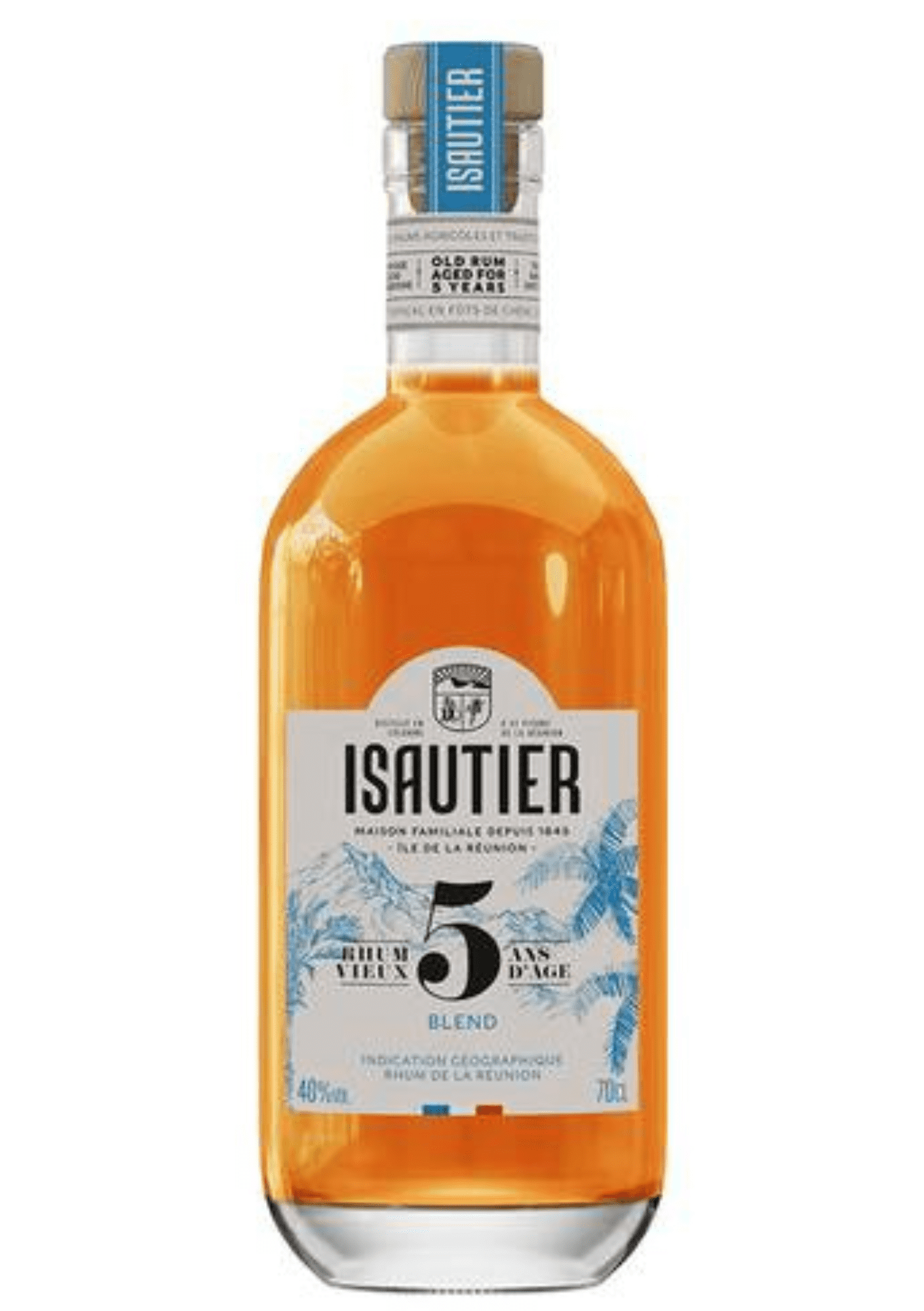 Isautier Rhum Vieux 5 Ans D'Age 40% 0,7 l