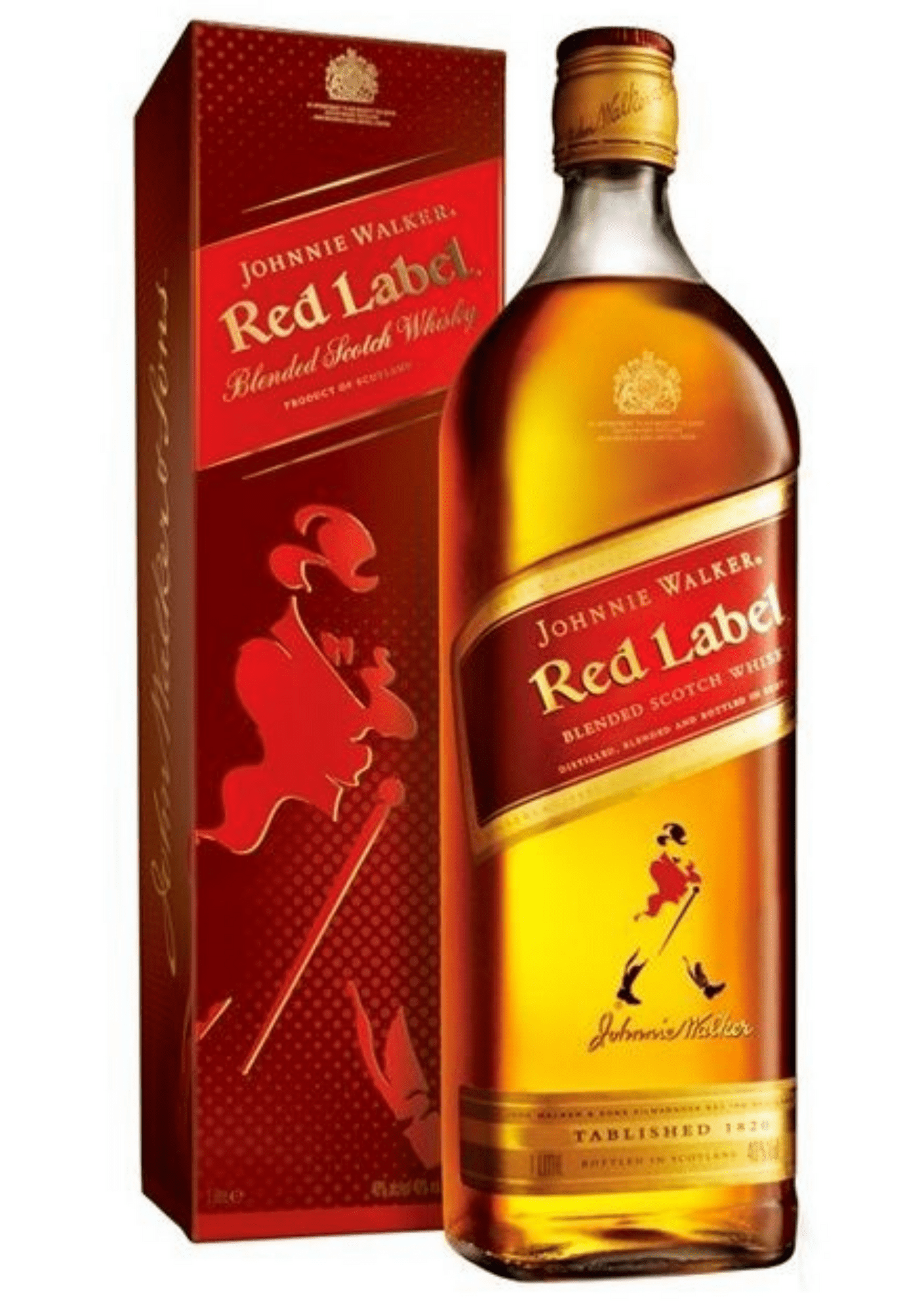 Johnnie Walker Red Label 1 l v krabičce 40%