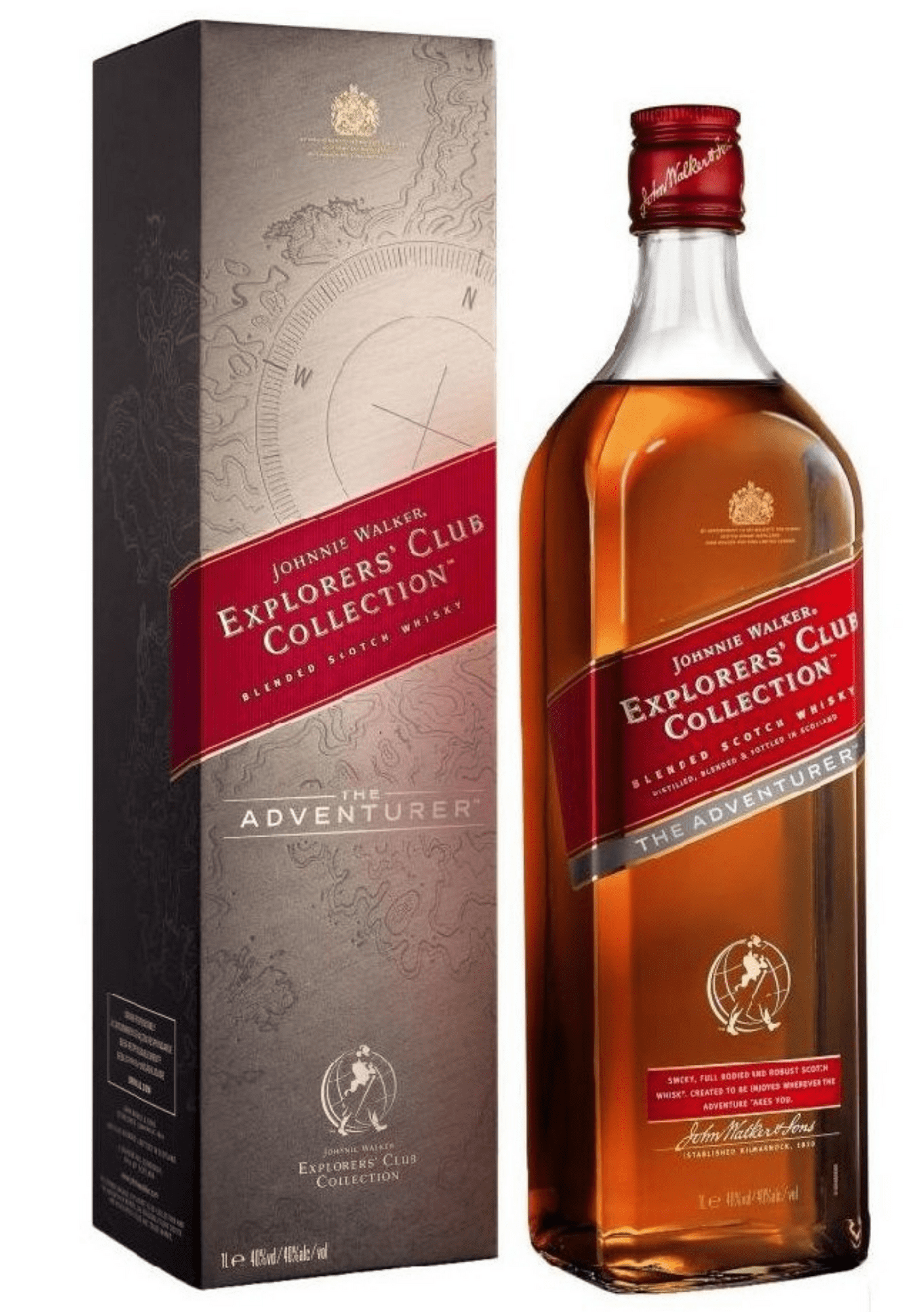 Johnnie Walker Explorers Club the Adventurer 1 l 40%