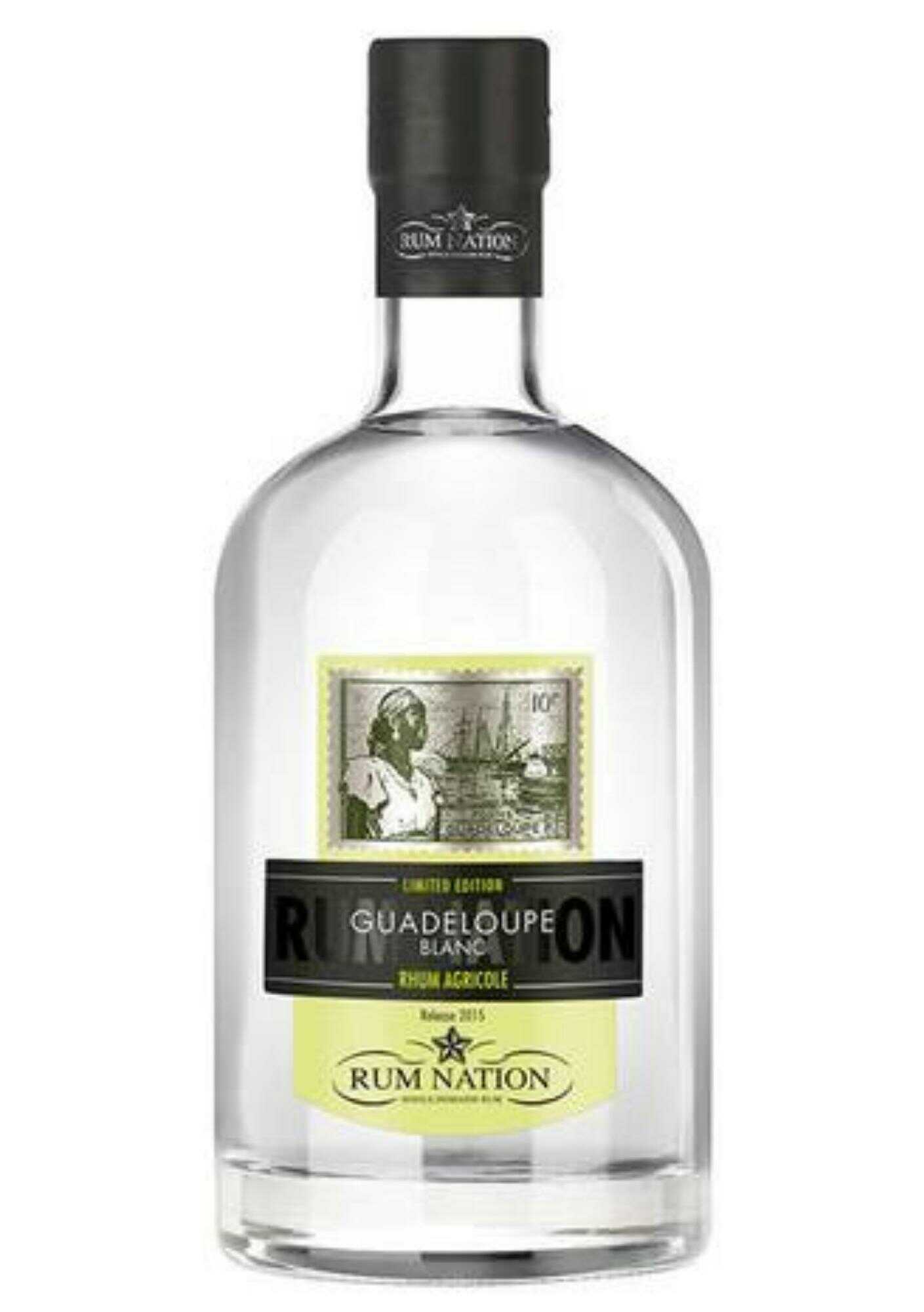 Rum Nation Guadeloupe Blanc 50% 0,7 l