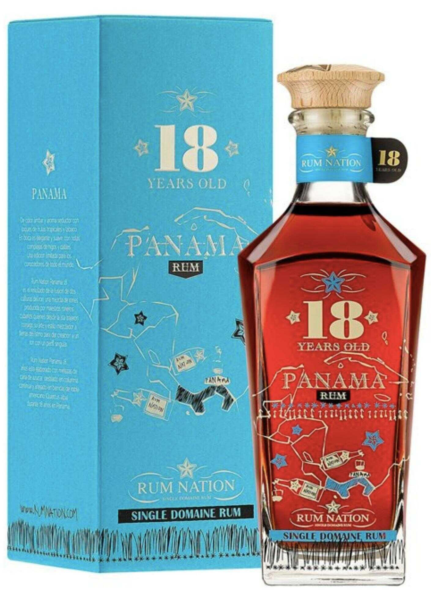 Rum Nation Panama 18 Y.O. 40% 0,7 l