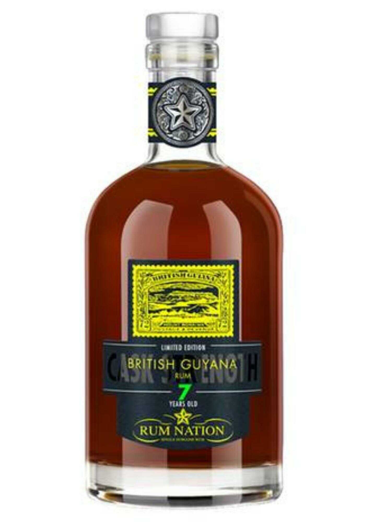 Rum Nation British Guyana 7 Y.O. Cask Strength 59% 0,7 l