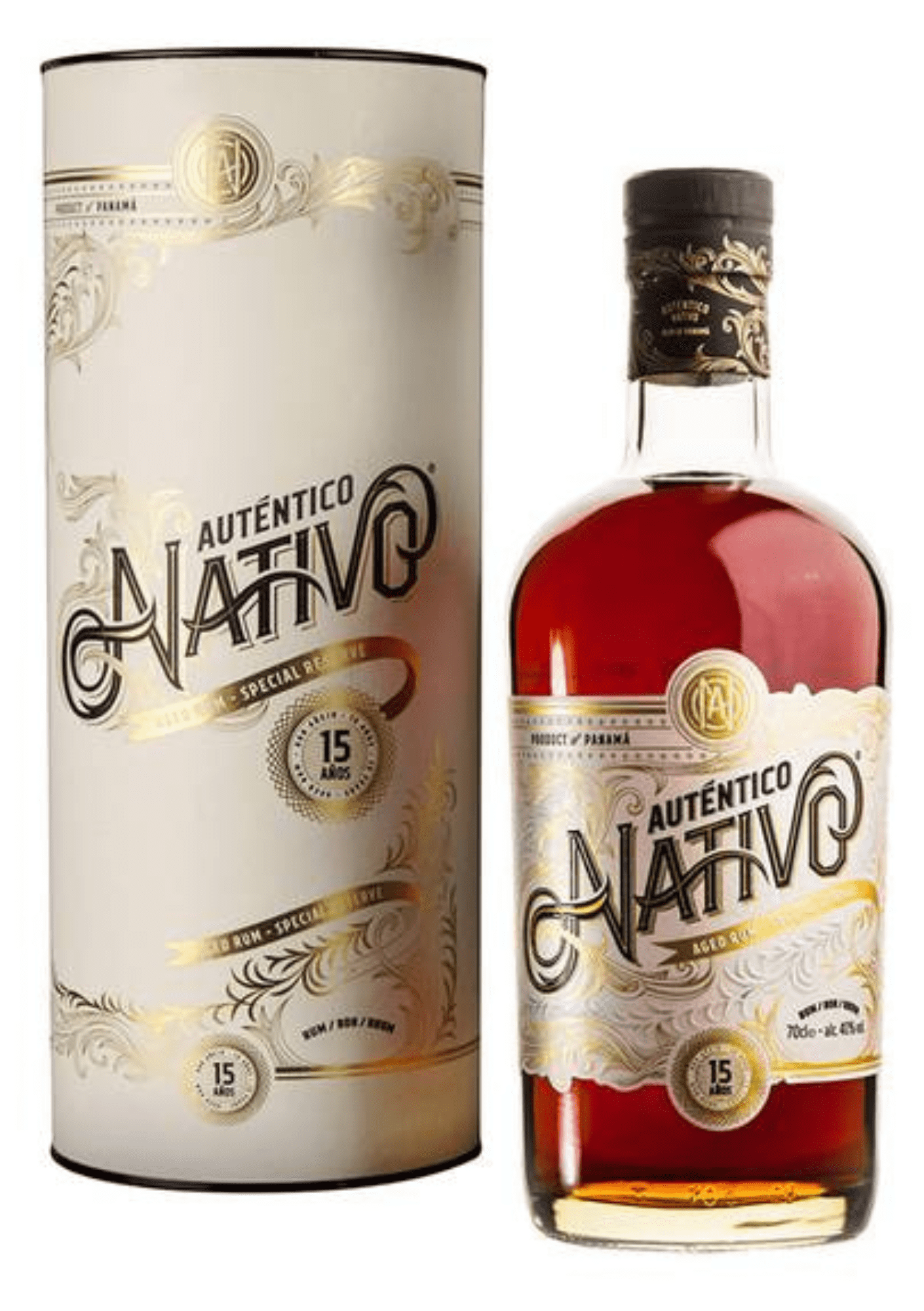 Auténtico Nativo 15 Años Tuba 40% 0,7 l