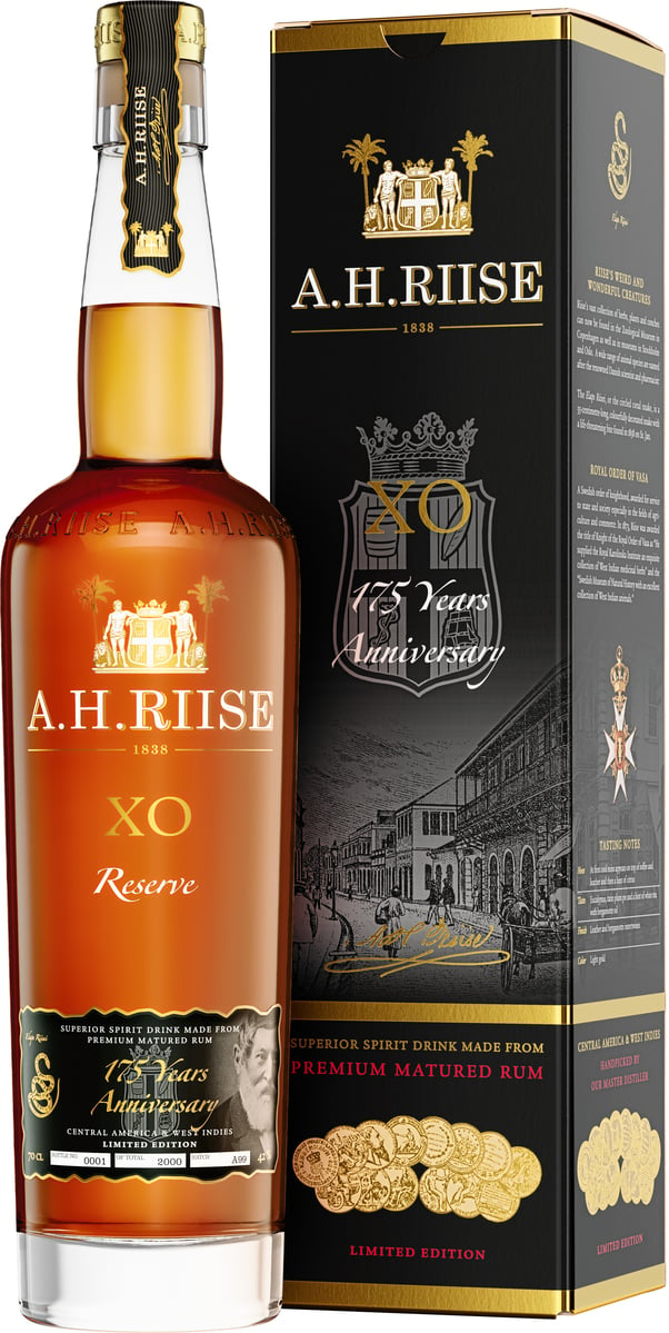 A. H. Riise XO Reserve Rum Anniversary 175 years 0,7 l