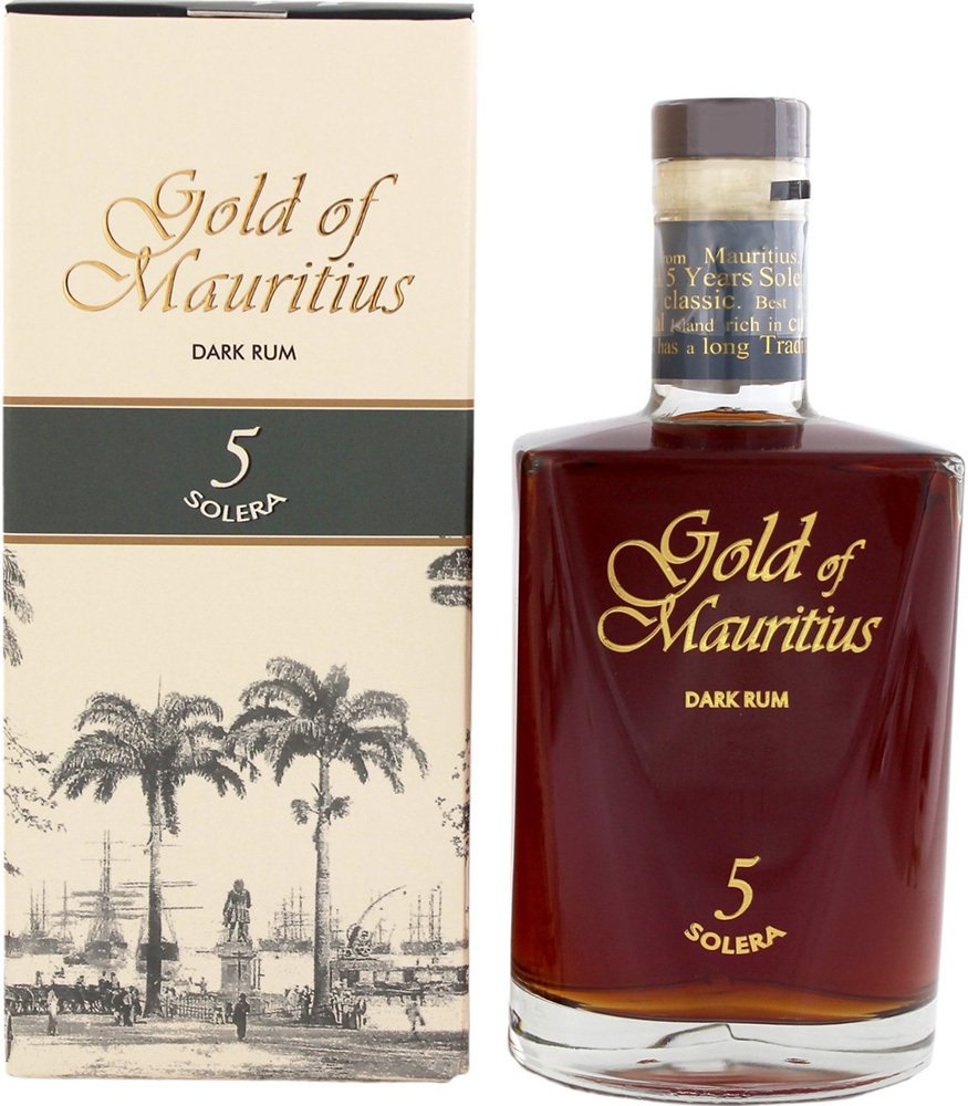 Gold of Mauritius Solera 5 40% 0,7 l