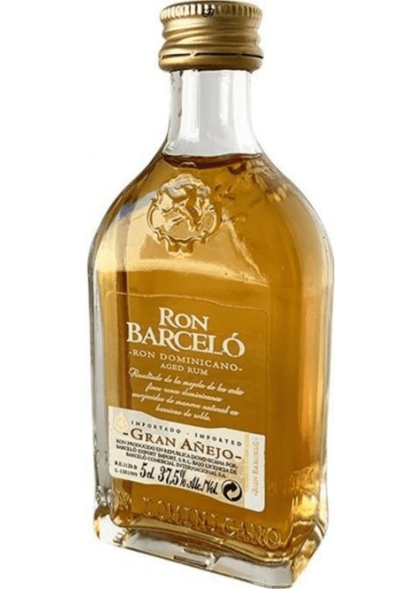 Ron Barceló Gran Añejo Mini 0,05 l 37,5%