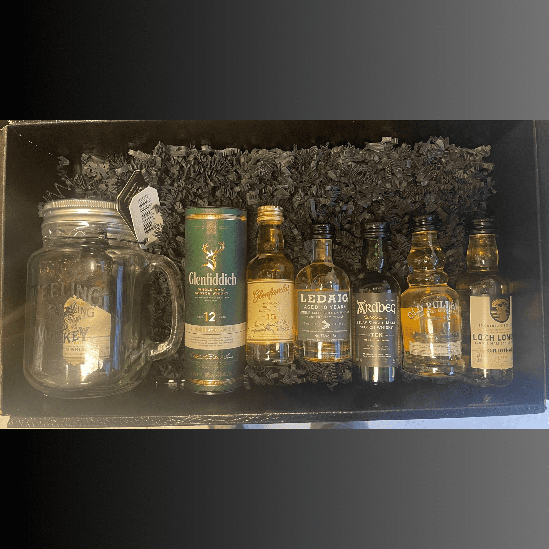 Degustační whisky set - 7 whisky