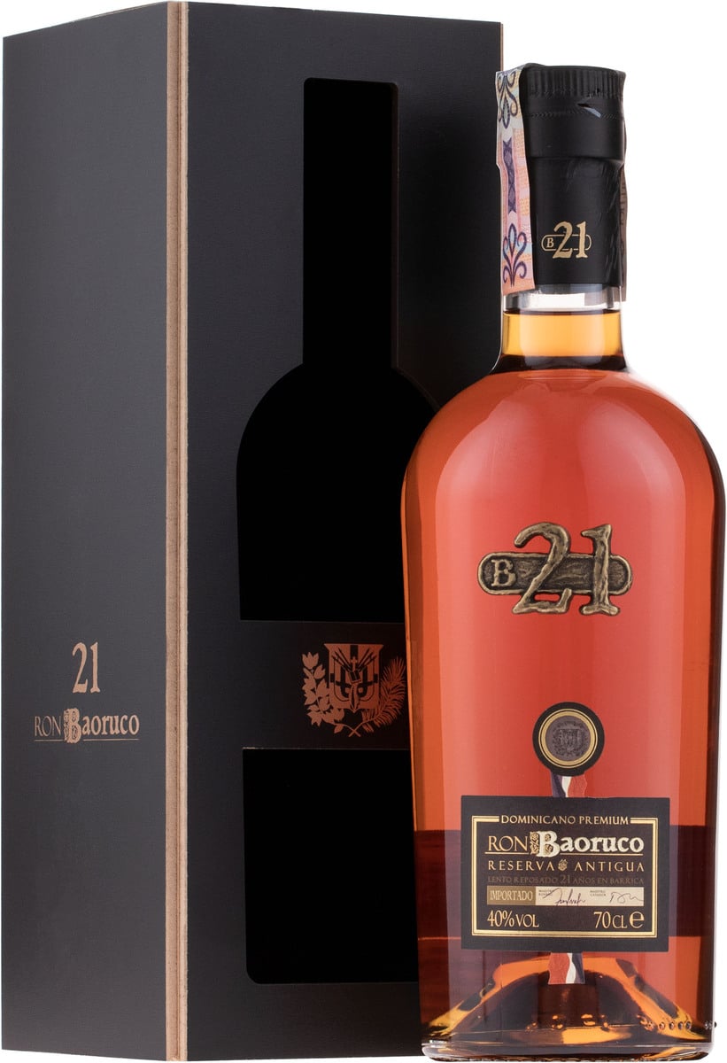 Ron Baoruco 21yo 40% 0,7 l