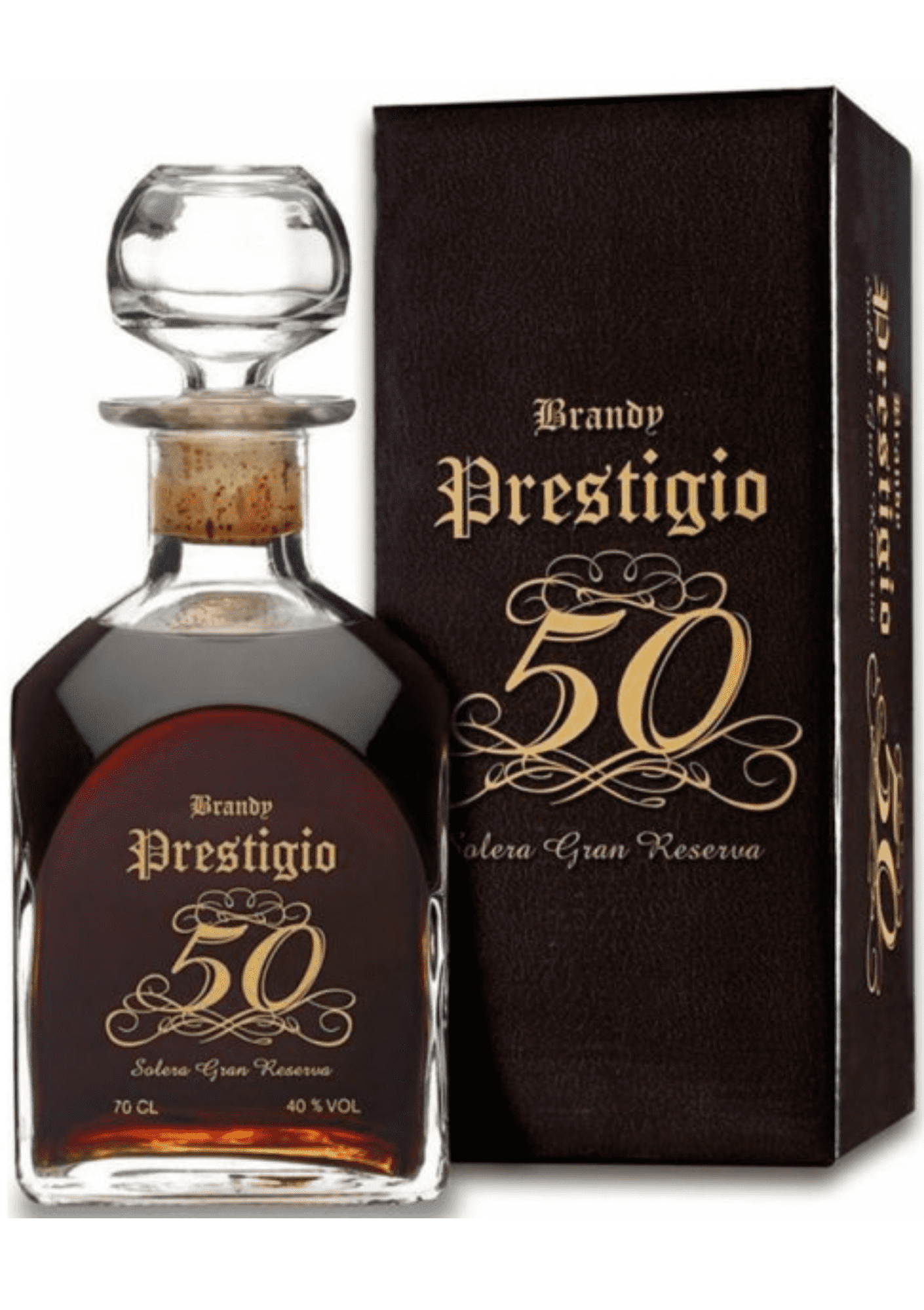 brandy prestigio 50y 40% 0,7l (holá láhev)