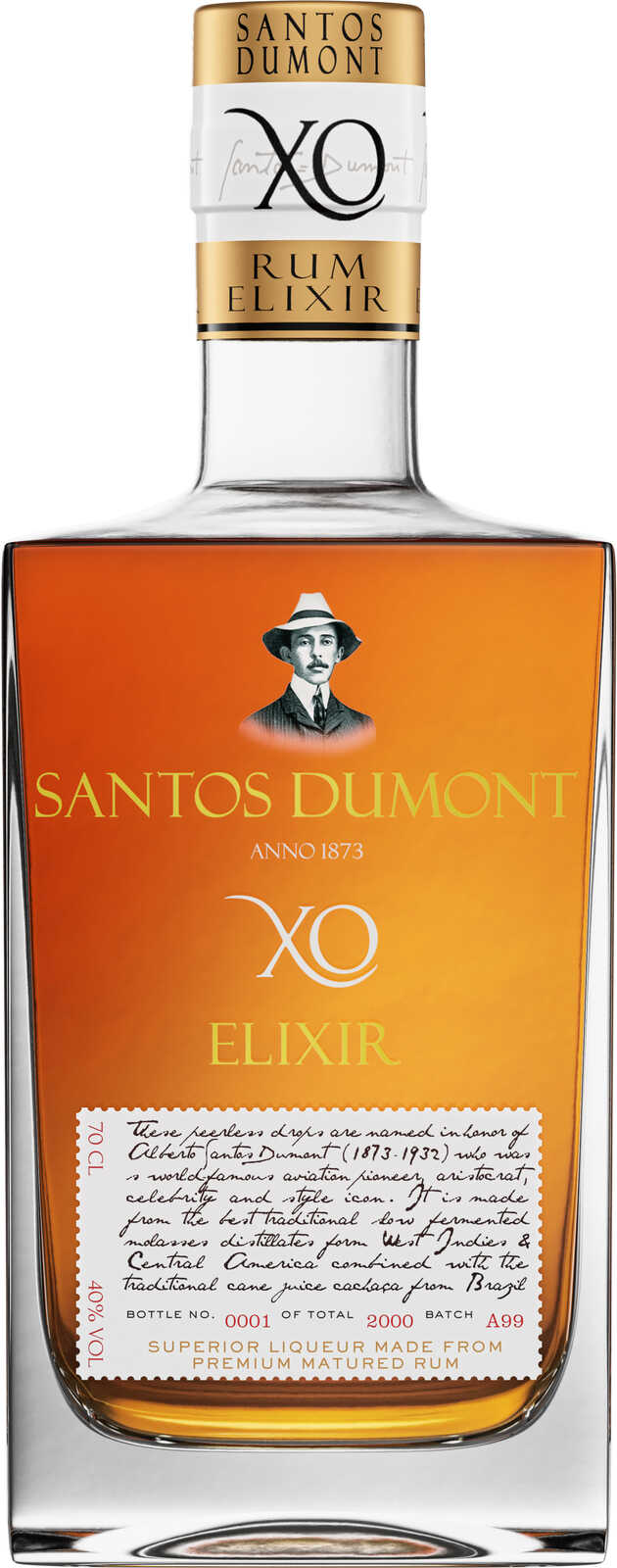 Rum Santos Dumont XO Elixir 0,7l 40%