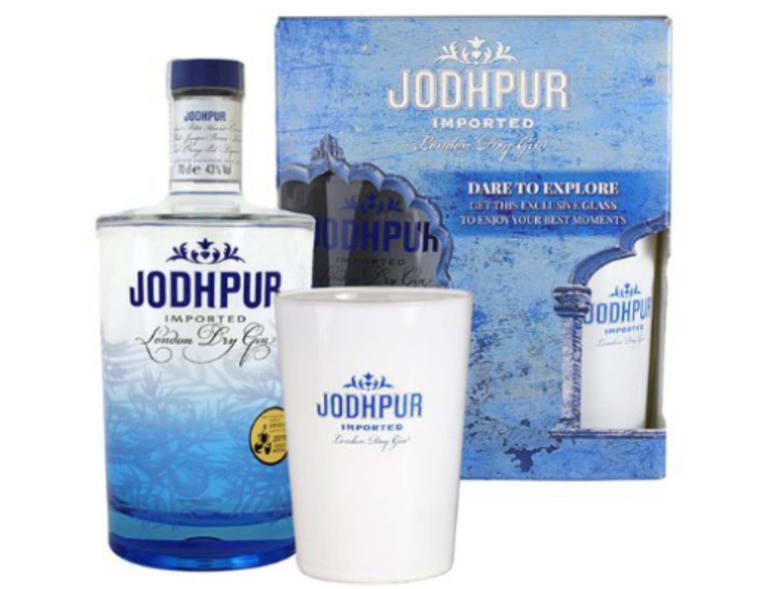 Jodhpur London Dry Gin + 1 sklenička