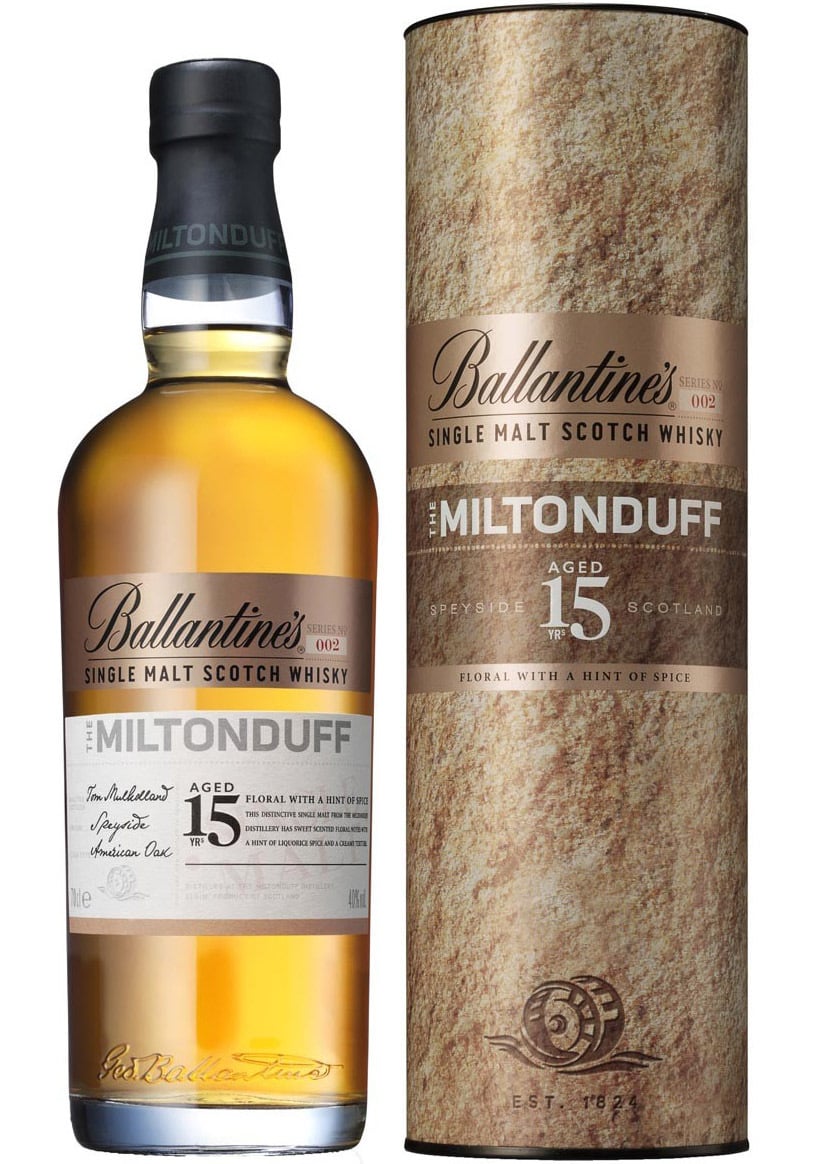 Ballantine's The Miltonduff 15yo 40% 0,7l (tuba)